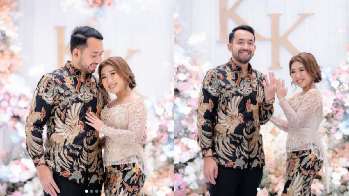 Kolase foto Kiky Saputri dan Muhammad Khairi bertunangan pada 22 Oktober 2022. [Instagram/kikysaputrii]