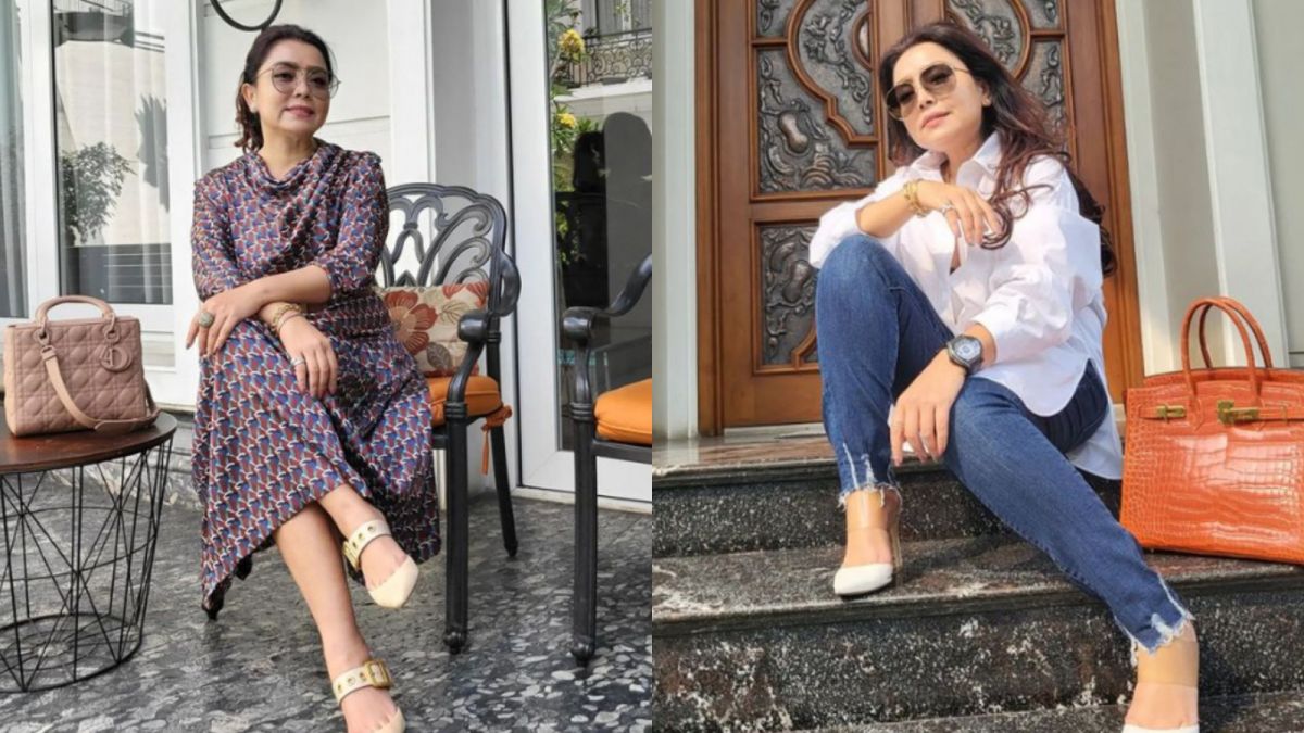 Kolase foto Agustina Mayangsari yang memberikan tips ampuhnya untuk menjaga suami dari pelakor justru tuai komentar sinis netizen. [Instagram/mayangsari_official]