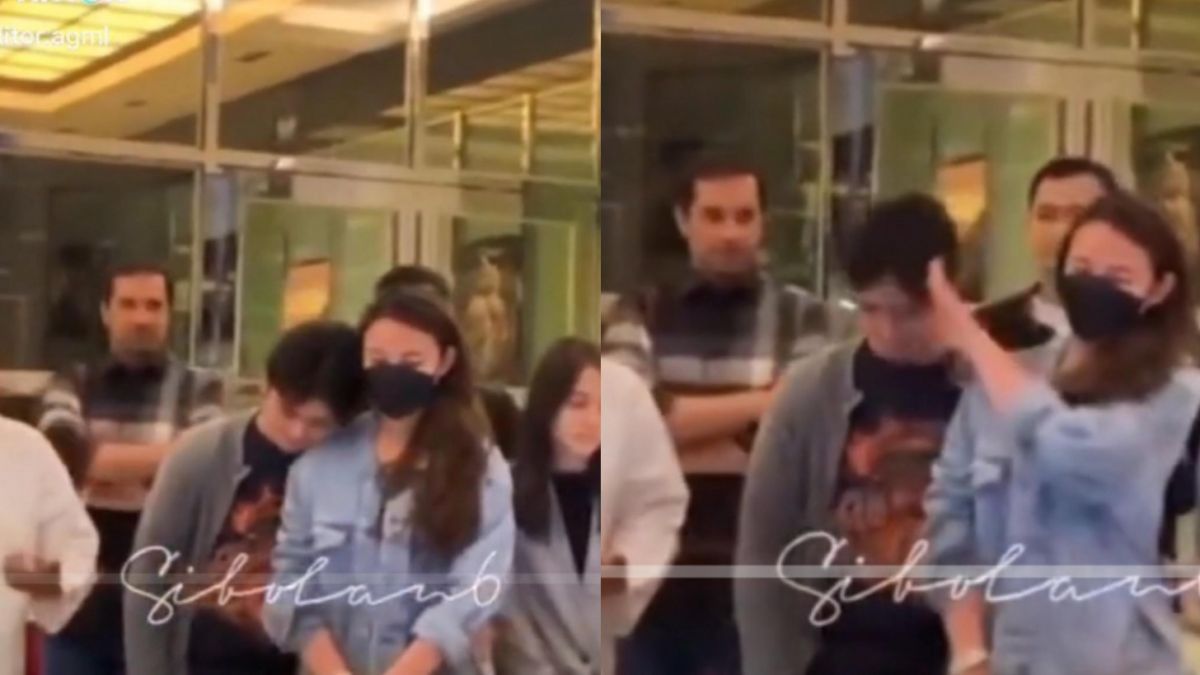 Amanda Manopo toyor kepala Aliando [Screenshot TikTok @editor.amandamanopo]