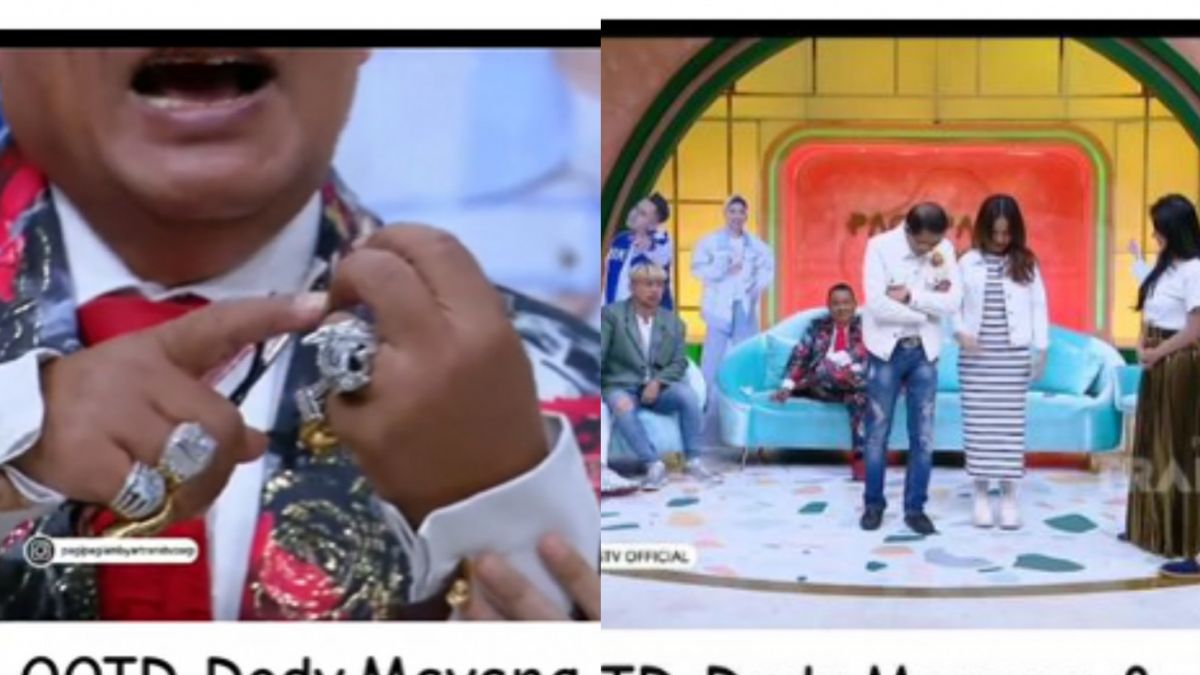 Momen Hotman Paris pamer Cincin [TikTok/ @keluarga kecil dijerman]