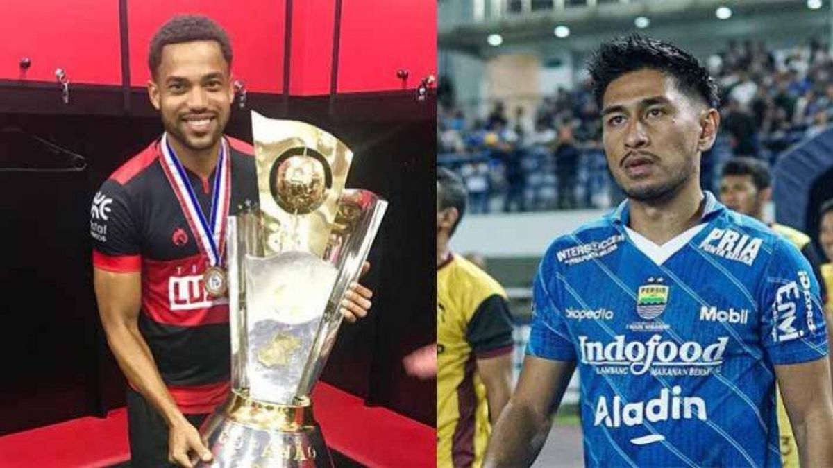 Berikut adalah kolase Lucas Rocha dan Daisuke Sato Persib Bandung. Sinyal Anyar Transfer Persib. [Instagram @lucasroca dan @persib]