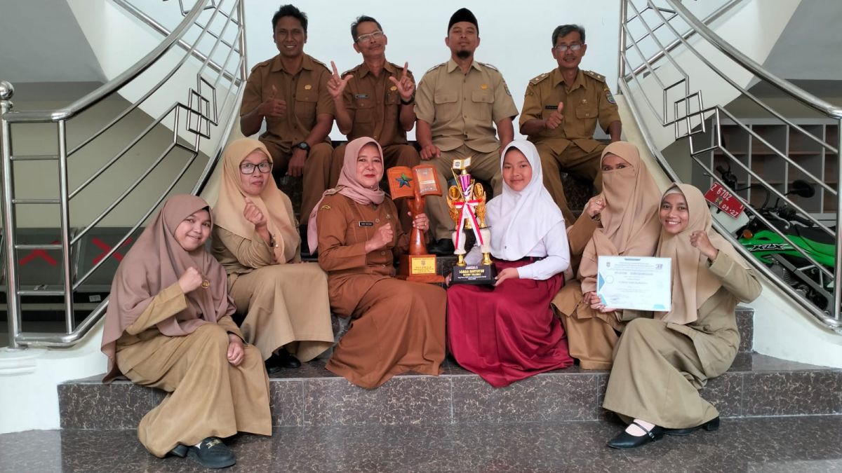 Momen kemenangan Cindy Dwi Humaira SDN 5 Sukamulya [Dokumentasi pribadi SDN 5 Sukamulya]
