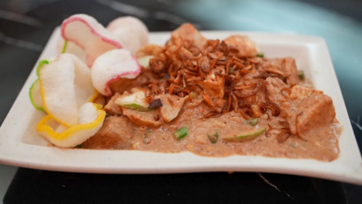Resep menu makanan gado-gado yang difavoritkan Prabowo Subianto. [Instagram/@ridwan_wh]