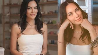 DUH! Sophia Latjuba Bikin Rusuh, Cemberut dan Senyum tetap Hot, Pose Tanpa Celana: Cantiknya gak abis-abis