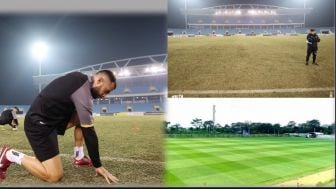 Suka Kritik Indonesia, Geger Ternyata Rumput Stadion My Dihn Vietnam Kalah Hijau Dibandingkan Lapangan  Desa Boyolali