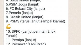 PSSI Sebut Mayoritas Klub Minta Liga 2 Dihentikan, Beredar Fakta Sebaliknya, Siapa yang Dusta?