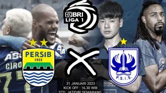 Sedang Berlangsung Pertandingan PSIS Semarang Vs Persib Bandung, Ini Link Live Streamingnya