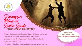 Informasi Lomba Filmisasi Sastra Sunda Piala Duduh Durahman Tahun 2023 Berhadiah Rp15 Juta