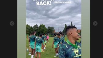 Ada yang Datang di Latihan Terakhir Persib Menjelang Berangkat ke Bogor