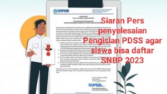 Sempat Gagal Daftar, Alhamdulillah, Ribuan Siswa Bisa Ikut SNBP 2023, Kemendikbud Beri Kesempatan Pengisian PDSS hingga 22 Februari!