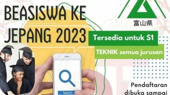 Ingin S-2 di Jepang? Jellyfish Education Indonesia Tawarkan Full Beasiswa Pascasarjana di Prefektur Toyama, Jurusan Teknik Silakan Merapat