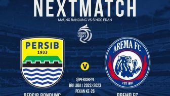 Peringatan Luis Milla dan Prediksi Starting XI Persib Bandung vs Arema FC