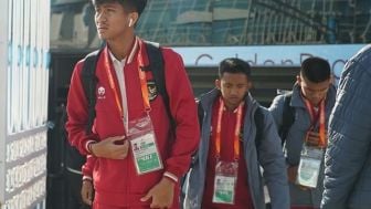 Timnas Indonesia U-20 Telah Tiba di Stadion Lokomotiv Uzbekistan, Perjuangan di Piala Asia Dimulai