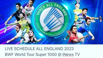 Ini Skuad Indonesia di All England 2023, Catat Jadwal Pertandingannya, Live TV Nasional