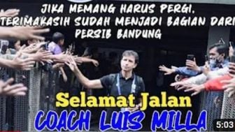 CEK FAKTA: Selamat Jalan Luis Milla Kalau Mau Pergi Terima Kasih Sudah Menjadi Bagian dari Persib Bandung, Benarkah Pelatih Asal Spanyol itu Dipecat?