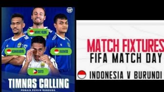 Pemain Persib Bukan 3 Orang yang Dipanggil Timnas untuk FIFA Match Day, tapi 4