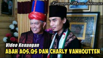 Ramadhan 2023, Charly Van Houten Berkunjung ke Abah Aos dan Sejumlah Ulama di Jawa dan Bali