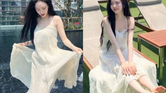 Karina aespa Ketahuan Beli Gaun di Pasar Malam, Ini yang Dilakukan Netizen