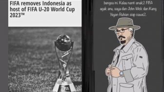 Ini Puisi Sudjiwo Tejo tentang Pembatalan Indonesia Sebagai Tuan Rumah Piala Dunia U-20 oleh FIFA