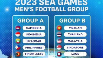 Hasil Undian Grup Cabor Sepakbola SEA Games 2023 sudah Terbit, ini Peringkat Terbaru para Peserta berdasarkan Ranking FIFA