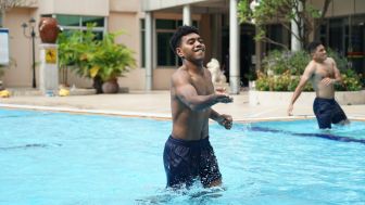 Timnas Indonesia U-22 Lakukan Latihan di Kolam Renang, Karena Hal Ini