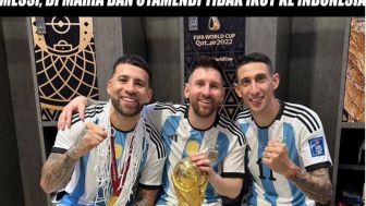 Tak Hanya Lionel Messi, Bertambah Lagi Pemain Utama Timnas Argentina yang Batal ke Indonesia