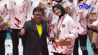 Timnas Voli Putri  Indonesia Berdarah Darah Memperjuangkan Juara AVC Challenge Cup 2023