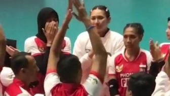 Bikin Sport Jantung Laga Indonesia vs Chinese Taipe AVC Challenge Cup For women 2023