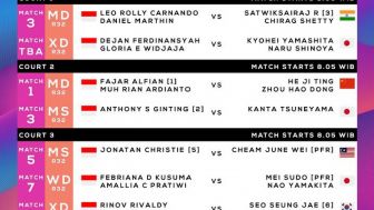 Babak 32 Besar Japan Open Berlanjut Besok, Berikut Jadwal nya