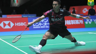 Kalahkan Wakil Thailand, Kunlavut, Jonathan Christie Melaju ke Babak Semifinal