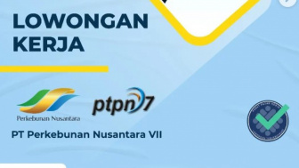 Lowongan Kerja PT Perkebunan Nusantara VII, Deadline 30 Juli