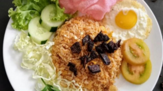 Resep Nasi Goreng Khas Padang Pakai Daging Sapi, Enak, Lezat, Maknyus Banget