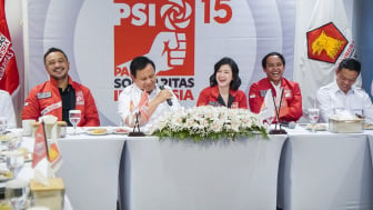 Sambangi Kantor DPP Partai PSI, Prabowo Subianto Ajak Giring dan Grace Natalie Berkoalisi