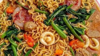 Resep Mie Indomie Kangkung Spicy, Menu Makanan yang Rasanya Enak dan Sangat Menggugah Selera