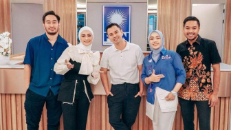Raffi Ahmad Pamer Pandu Puncak HUT ke-25 PAN, Bukti jadi Pendukung Prabowo di Pilpres 2024?
