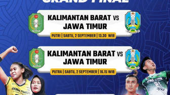 Jadwal Final Kapolri Cup 2023 Kalimantan Barat vs Jawa Timur