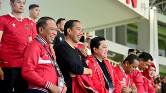 Jokowi Jadi Saksi Momen Bersejarah Keberhasilan Timnas Indonesia U-23 Melangkah ke Piala Asia U-23 2024