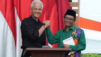 Resmi Jadi Cawapres Ganjar Pranowo, Mahfud MD : Diberi Amanah Meneruskan Cita-cita Bung Karno