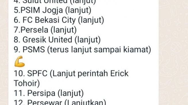 PSSI Sebut Mayoritas Klub Minta Liga 2 Dihentikan, Beredar Fakta Sebaliknya, Siapa yang Dusta?