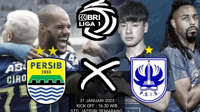 Head to Head dan Prediksi Skor Pertandingan PSIS Semarang Vs Persib Bandung