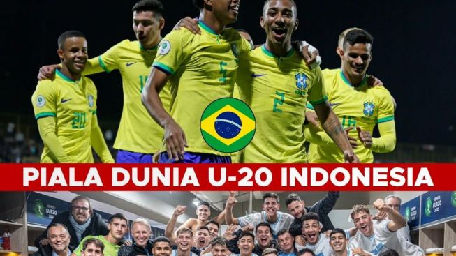 Kabar Terbaru Piala Dunia U-20 di Indonesia, Brasil dan Uruguay Lolos, Sudah 14 Negara Kontestan!