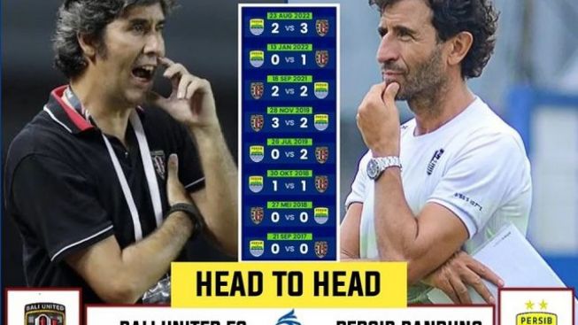 Head to Head dan Prediksi Skor Pertandingan Bali United vs Persib Bandung