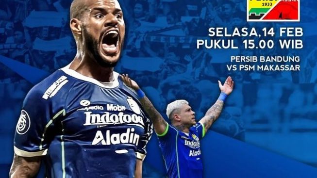 Head to Head dan Prediksi Skor Pertandingan Persib Bandung vs PSM Makassar