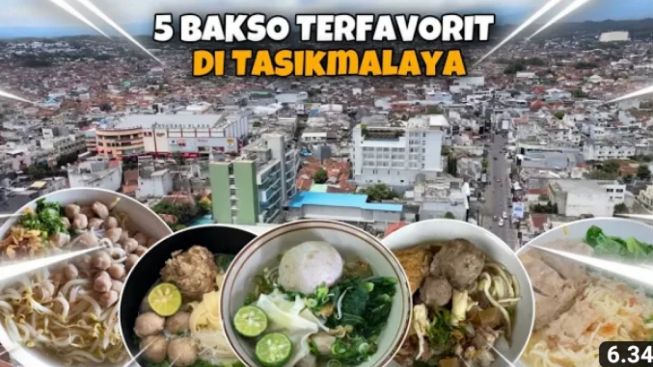 5 Bakso Paling Favorit di Kota Tasikmalaya, Ada yang Ngagenjrot hingga yang Terenak di Dunia