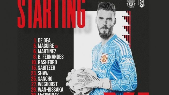 Susunan Starter Man United vs Fulham Bikin Fans MU Muak: Maguire, McTominay, Weghorst Panen Hujatan, Varane Absen Dirindukan