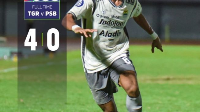 Rungkad! Babak Belur 4-0 oleh Persita, Persib Bandung dan David Da Silva Berpotensi Kehilangan