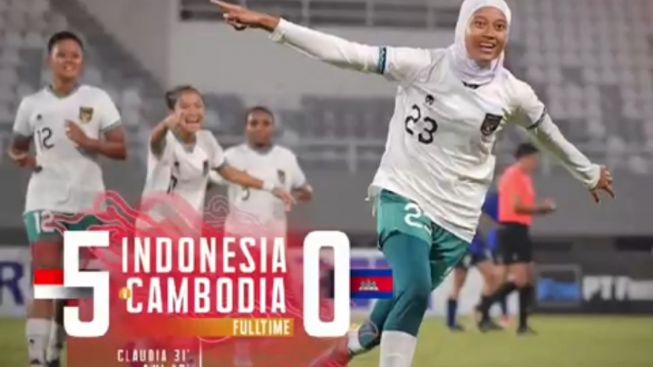 Timnas Garuda Pertiwi Indonesia Maju ke Babak semifinal AFF Woman's Championship 2023