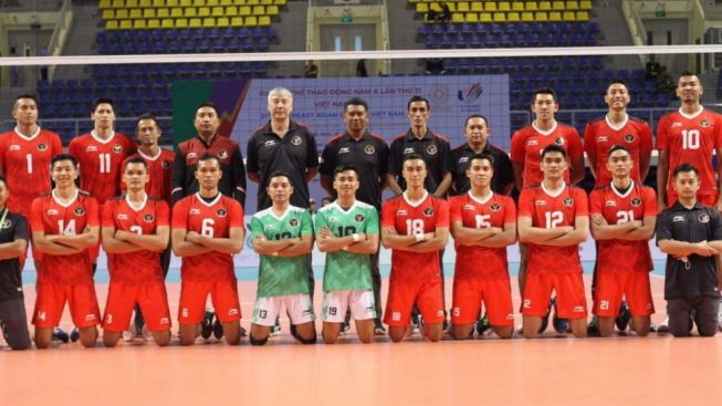 Jadwal Pertandingan Timnas Voli Indonesia di AVC Senior Men's Volleyball Championship 2023 Besok