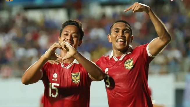 Babak Pertama Indonesia Unggul Berkat Gol Dari  Ferarri, Robi Darwis dan Haykal