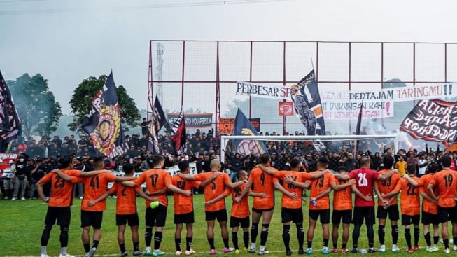 Jelang Laga Persija Melawan Persib, The Jak Sampaikan Pesan Keras : Jaga Harga Diri Kita